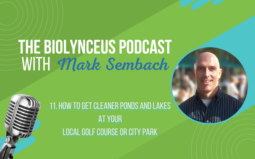 Episode 11 – How to Get Cleaner Ponds and Lakes at Your Local Golf Course or City Parks