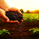 The image shows an enhancement of soil microbial activity, one of the benefits of BioLynceus Lot 125